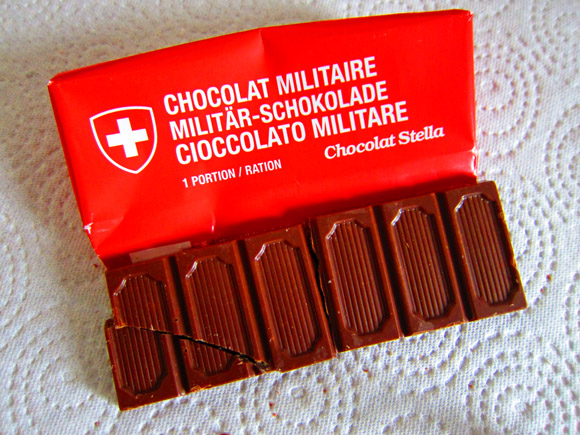 スイスミリタリー専用のチョコレートを手に入れた 食べた うまかった ロケットニュース24
