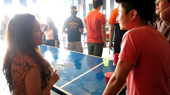 ビール好きカモンッ 世界一バカなスポーツ ビアポン がフィリピンで人気 ロケットニュース24