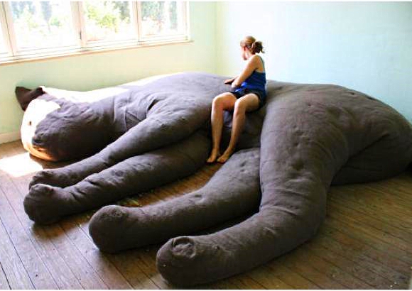 giant cat bed for humans