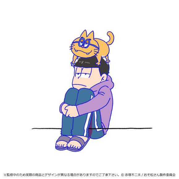 速報 おそ松さん が早くもフチ子化キタァァァアアア 十四松やトッティがあなたのコップのフチに舞い降りる ロケットニュース24