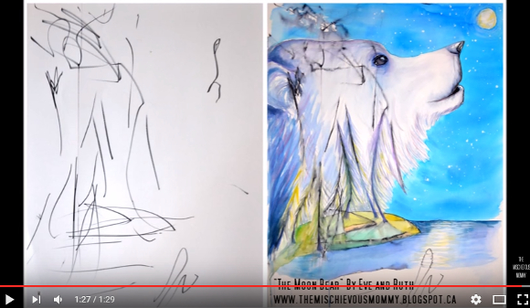 子供の落書きがアーティストの手によって芸術作品に コラボの一部始終を記録した動画に目が釘付け ロケットニュース24