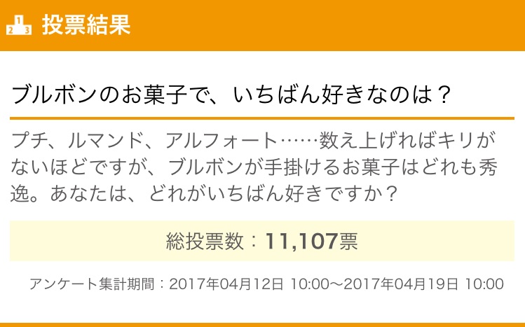 総 ブルボン 選挙 菓子 お
