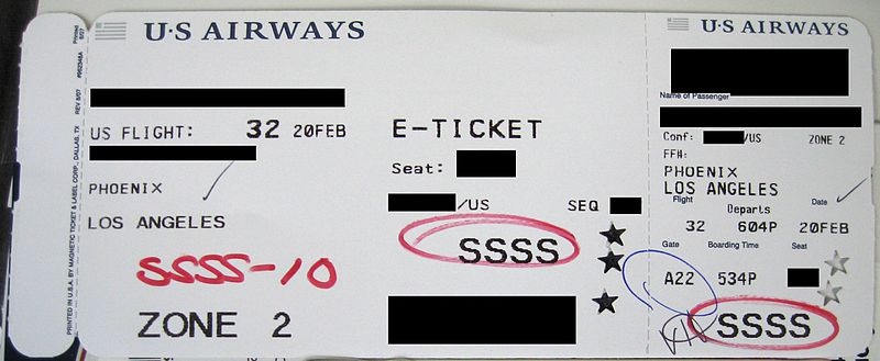 飛行機の搭乗券に Ssss とプリントされたらヤバいことが起こるらしい ロケットニュース24