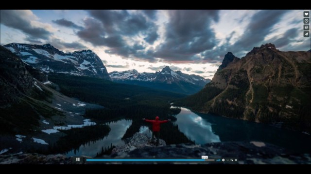 全画面推奨動画 5万4000枚もの画像を組み合わせた カナダの大自然 がcgかと目を疑うほどの美しさ ロケットニュース24