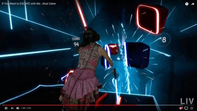 これやりたい サイバー空間ライトセーバー斬りまくりvrリズムゲーム Beat Saber がメチャ楽しそう ロケットニュース24