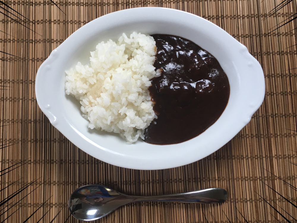 100均検証 ダイソーの ブラックカレー 辛口 が予想外に激辛 激ウマでハフハフ汗だく大満足 ロケットニュース24