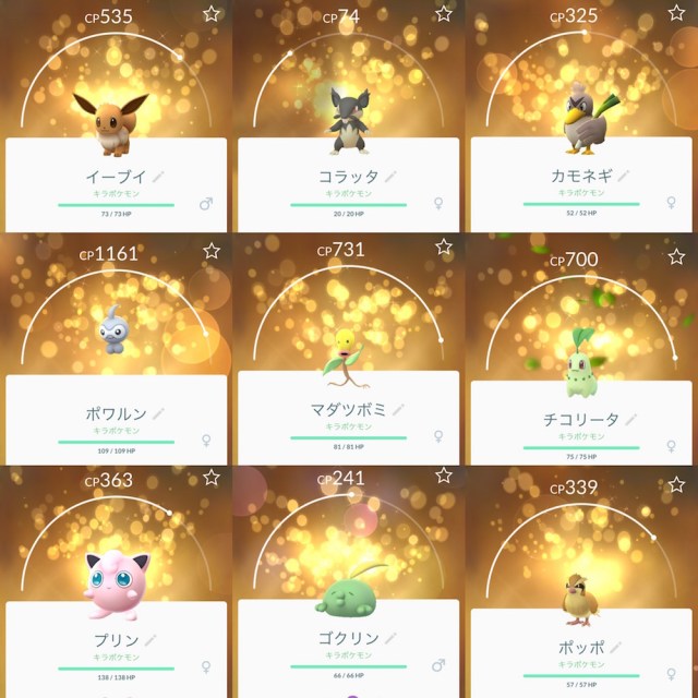 ポケモンgo検証 キラポケモンの出現確率はどれくらい 100回交換して確かめてみた結果は 分の1 ロケットニュース24