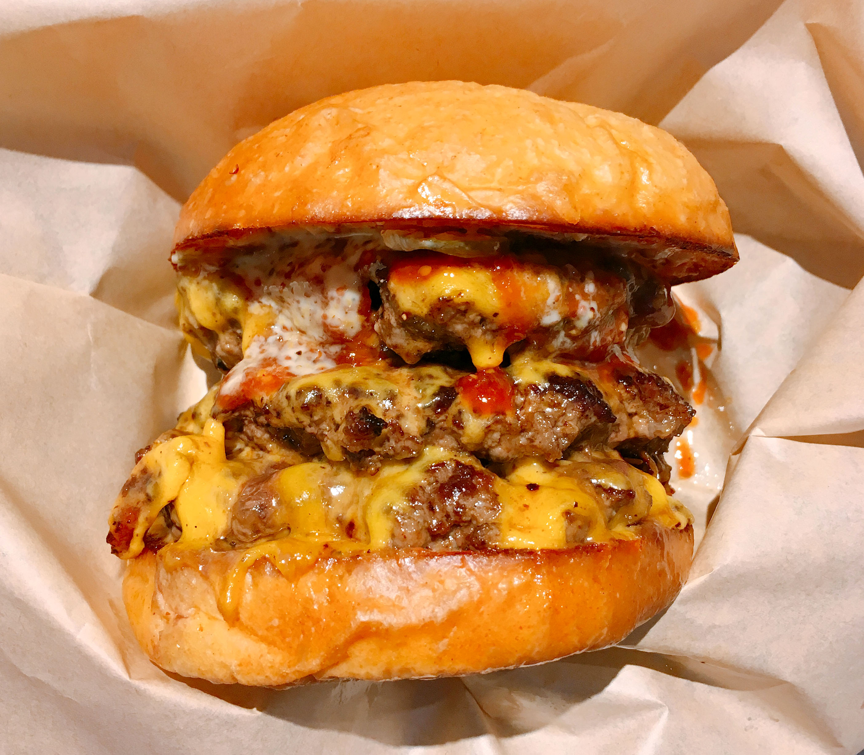 グルメ 富山発 老舗焼肉店が営む Shogun Burger のトリプルチーズバーガーが凶暴すぎる ロケットニュース24