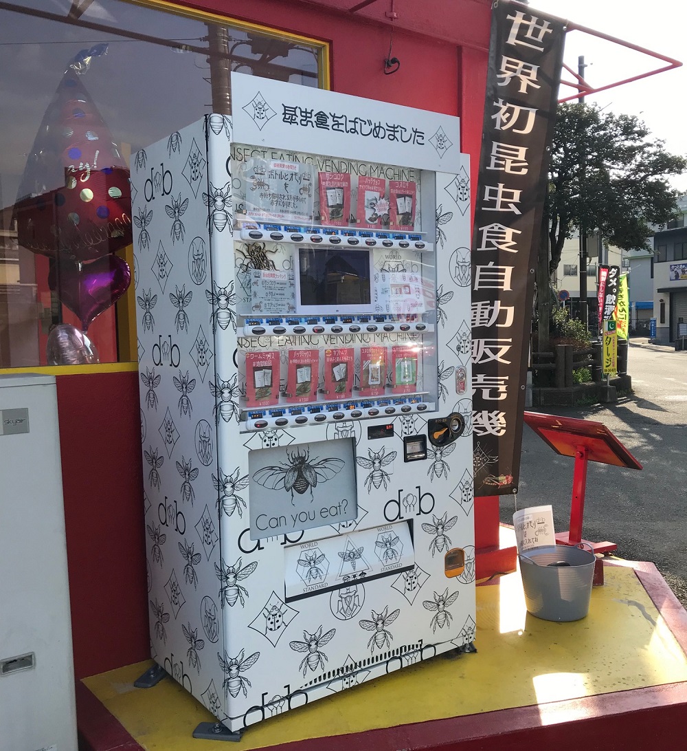 閲覧注意 昆虫食自販機 でカブトムシを購入して食べたでござる 生涯忘れることはないでしょう ロケットニュース24