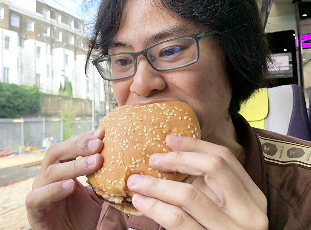 英語のできない俺がイギリスの バーガーキング で適当に注文したらとんでもないものが出てきた ロケットニュース24