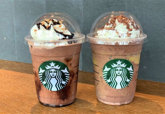 スタバ新作 バレンタインにぴったりなドリンクが登場 チョコをもりもり使った フラぺ2種とホット3種 チョコレート ムース With ラテ がイケてる ロケットニュース24