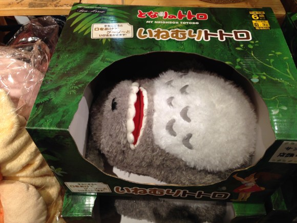 snoring totoro plush