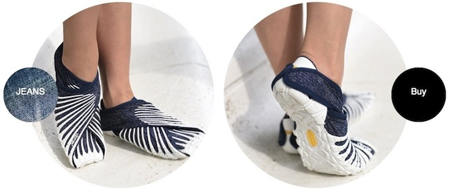 These amazing Furoshiki Shoes from 