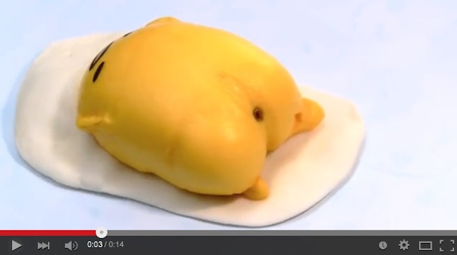 gudetama vomit