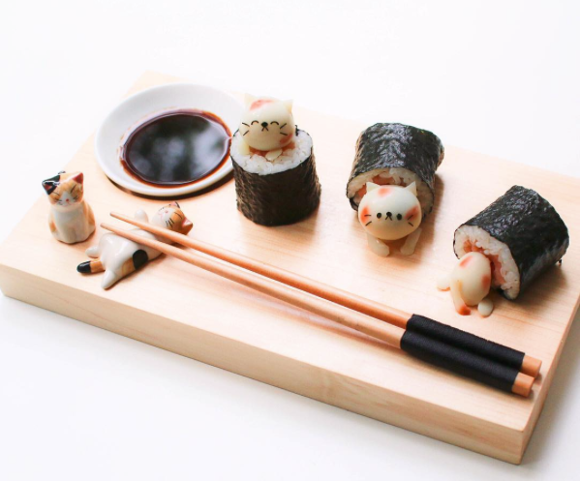 Creative Mum Takes Cats And Anime Characters Out Of The Bento Box And Into Cute Sushi Collection Soranews24 Japan News