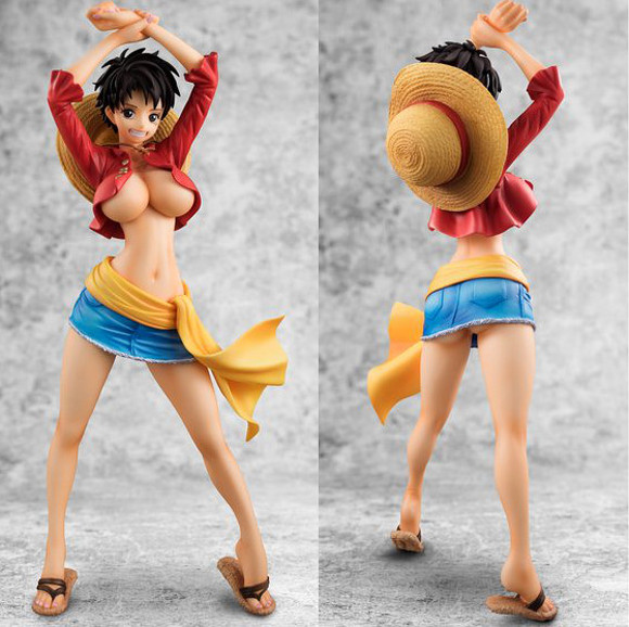 Luffy From One Piece Swaps Genders For New Improbably Proportioned Female Anime Figurine Soranews24 Japan News