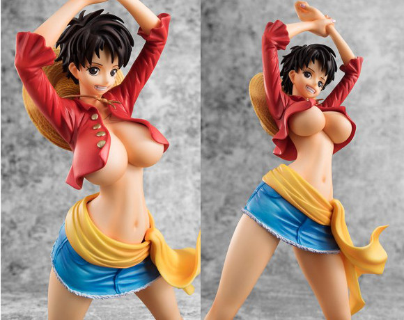 Luffy From One Piece Swaps Genders For New Improbably Proportioned Female Anime Figurine Soranews24 Japan News