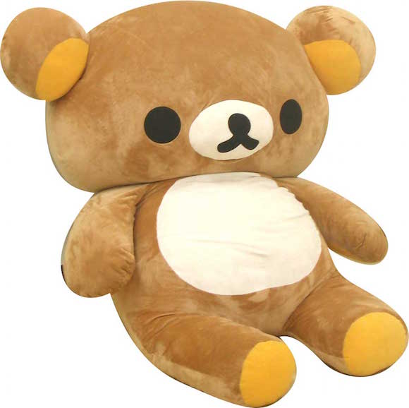 giant rilakkuma teddy bear