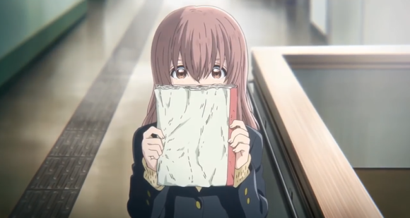 a silent voice anime film about bullied deaf girl has an