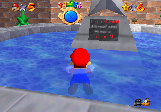 super mario 64 character codes