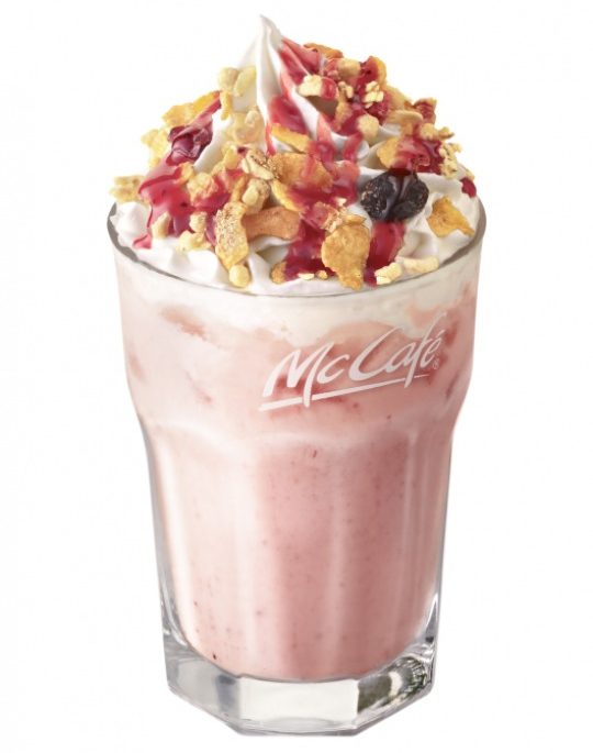 McDonald’s adds yoghurt granola smoothies to its summer menu in Japan