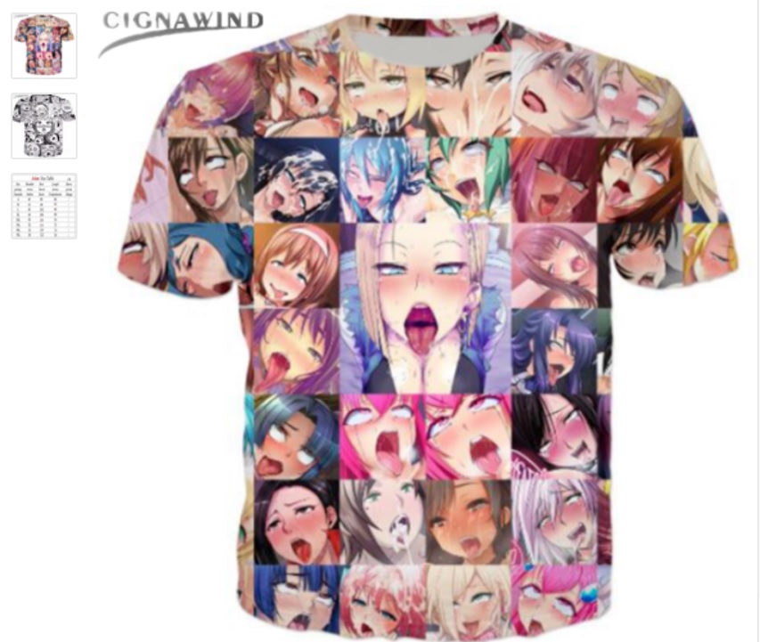 ahegao hoodie sauce