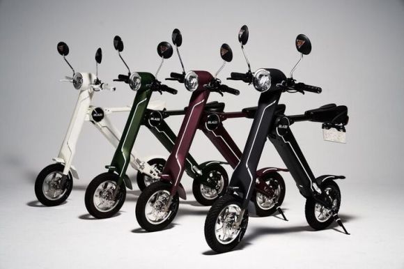 Super compact, foldable electric motorcycle soon to be available in