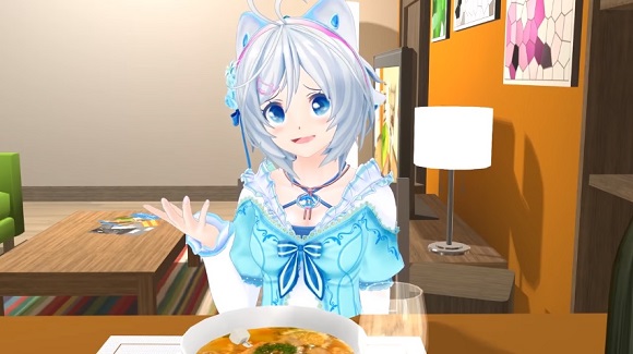 Virtual YouTuber Video Lets Viewers Experience What It's Like To Dine