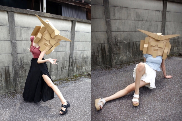 Japanese Fashion App Wear Has One User Trying To Make Cardboard Gundam Heads The New Hot Style Soranews24 Japan News