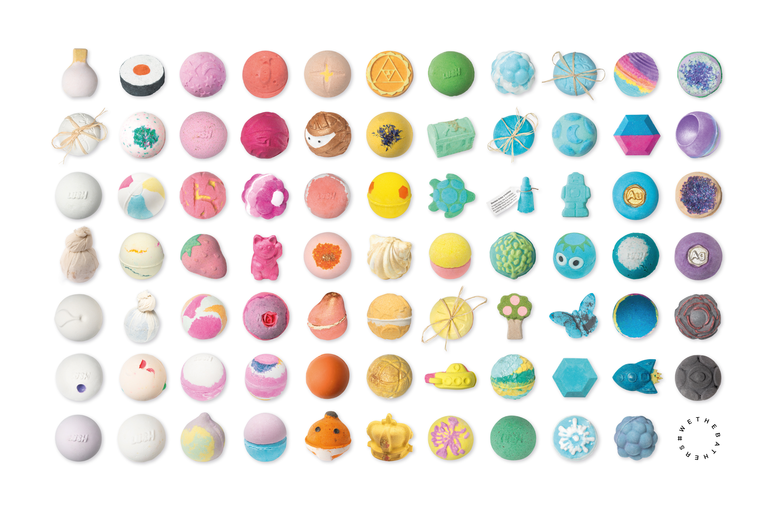 Lush Japan-exclusive bath bombs from 