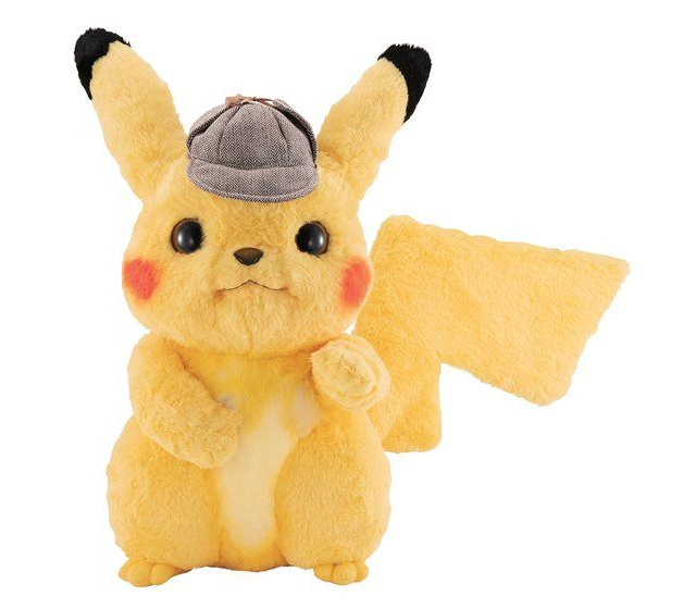 detective pikachu stuffed animal