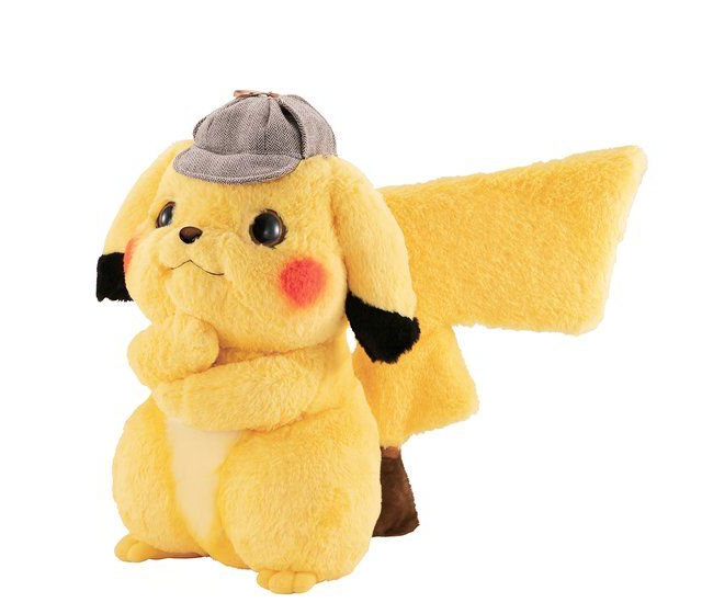 detective pikachu life size plush