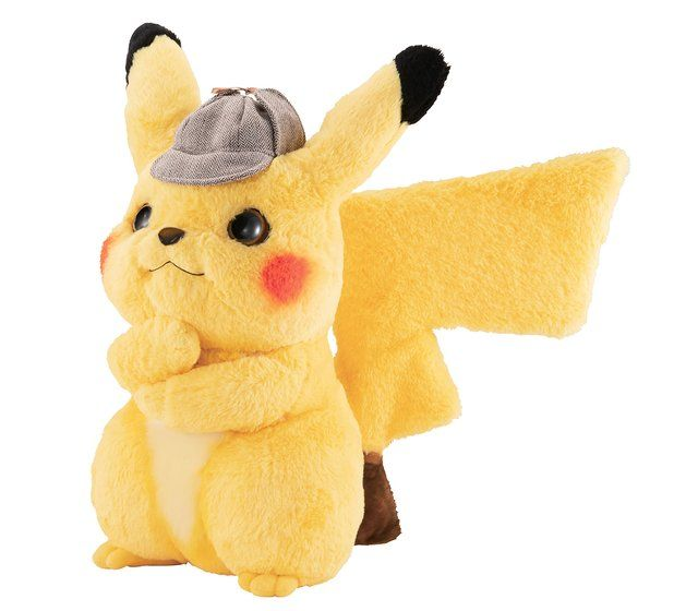 detective pikachu plush life size