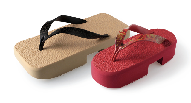 modern japanese sandals