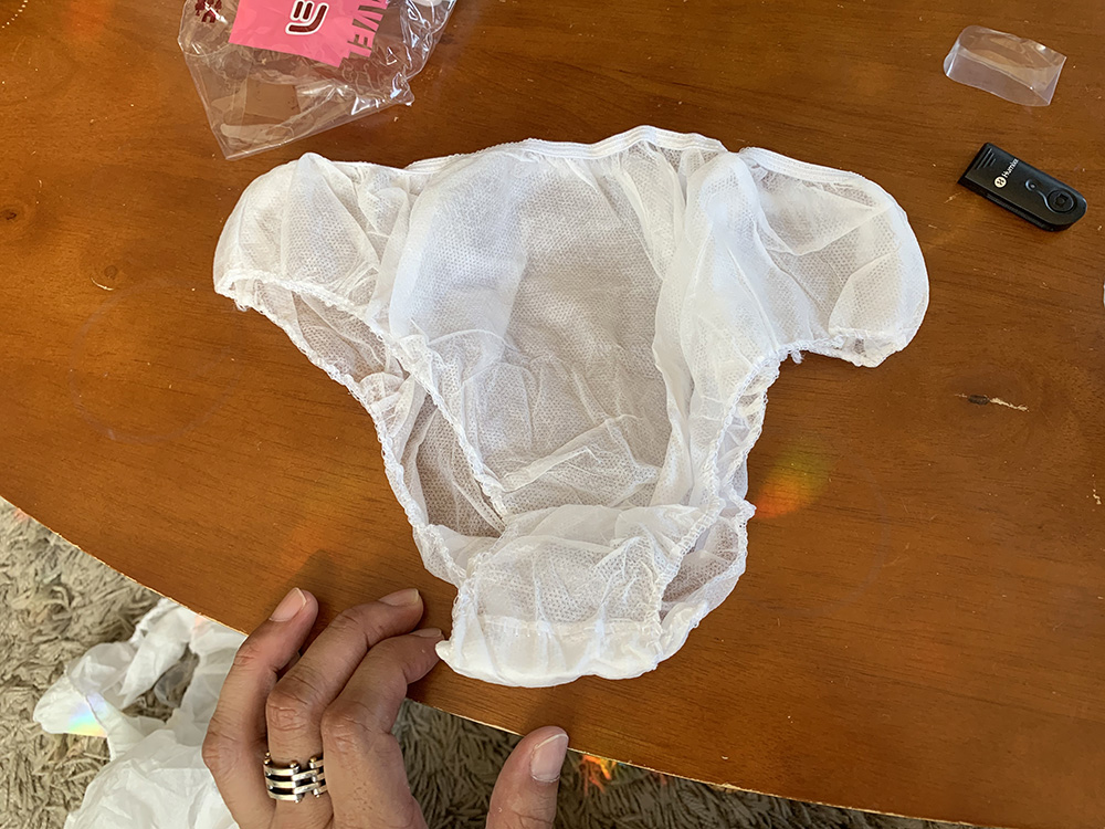 how to make paper underwear