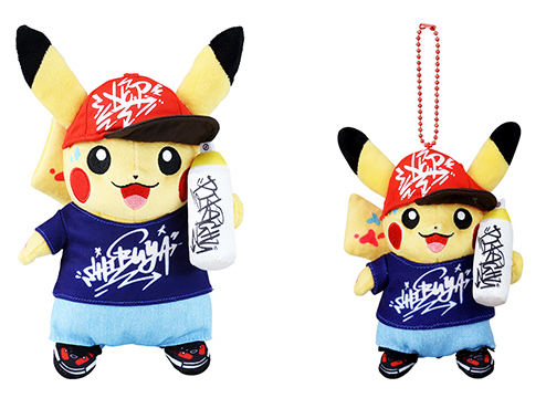 Graffiti Artist Pikachu Plushies Coming To Brand New Shibuya Pokemon Center Megastore Photos Soranews24 Japan News