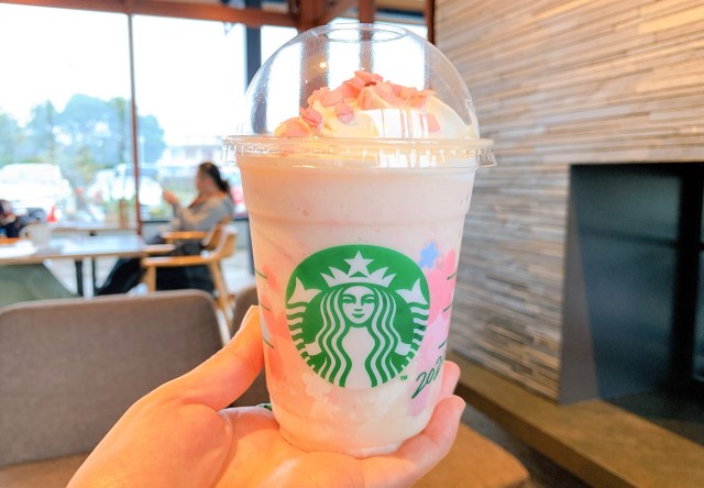 Starbucks Sakura Frappuccino Blooms In Japan Taste Test