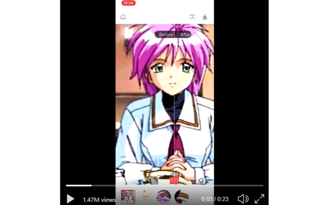 Anime Dating Simulator Girl Gets Turned Into Horrifying Monster By Image Improvement Ai Video Soranews24 Japan News