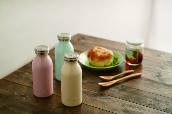 牛乳瓶みたいでレトロ可愛い どこにでも持ち歩きたくなるパステルカラーのステンレスボトル Mosh が素敵 Pouch ポーチ 牛乳瓶みたいでレトロ可愛い どこにでも持ち歩きたくなるパステルカラーのステンレスボトル Mosh が素敵 Pouch ポーチ