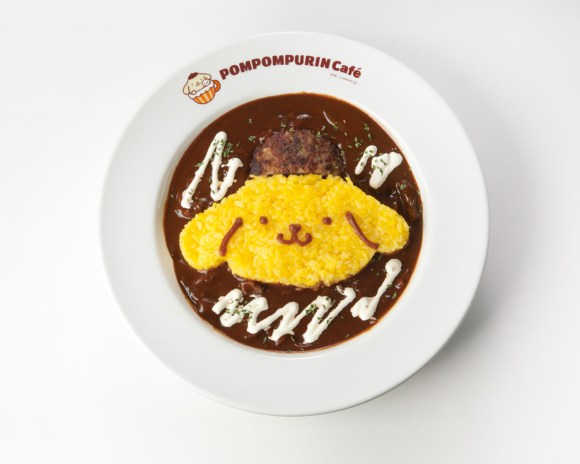 ポムポムプリンがすやすや眠ってる ポムポムプリンカフェ池袋店 限定メニューのオムライスがめちゃかわえええええ Pouch ポーチ