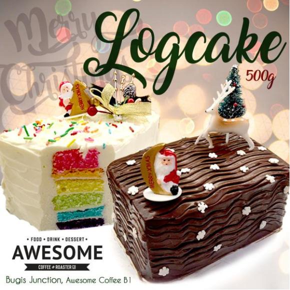日本と全く違う シンガポールで人気のクリスマスケーキはスポンジがレインボーカラーのケーキです Pouch ポーチ