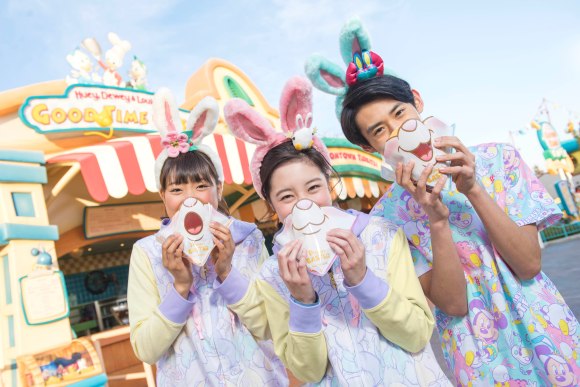 ディズニー イースター2017 ウサギやタマゴをモチーフにしたアイテムやグルメがめちゃかわいい ウサ耳カチューシャやしっぽでバニーになりきれるよ Pouch ポーチ