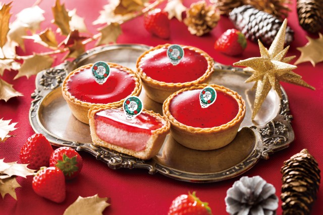 パブロの真っ赤なミニタルトが可愛い クリスマスをイメージした いちご尽くし のご褒美デザートです Pouch ポーチ