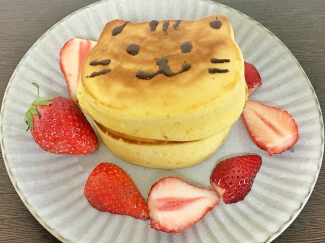 100均 猫の厚焼パンケーキが作れるシリコン型 を発見 悶絶級にフワフワでかわいいパンケーキが超簡単に焼けたでござる Pouch ポーチ