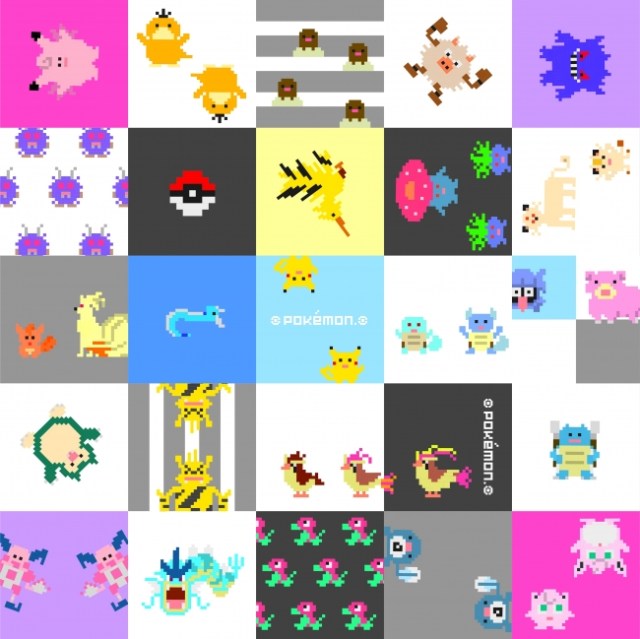 Logosからポケモンをデザインしたアウトドアクッズが登場 8ビット風のキャラクターが可愛らしいです Pouch ポーチ